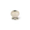 Boutons De Meuble - Boule - Antik - Beige - H.38 X L.40 X P.40 Mm