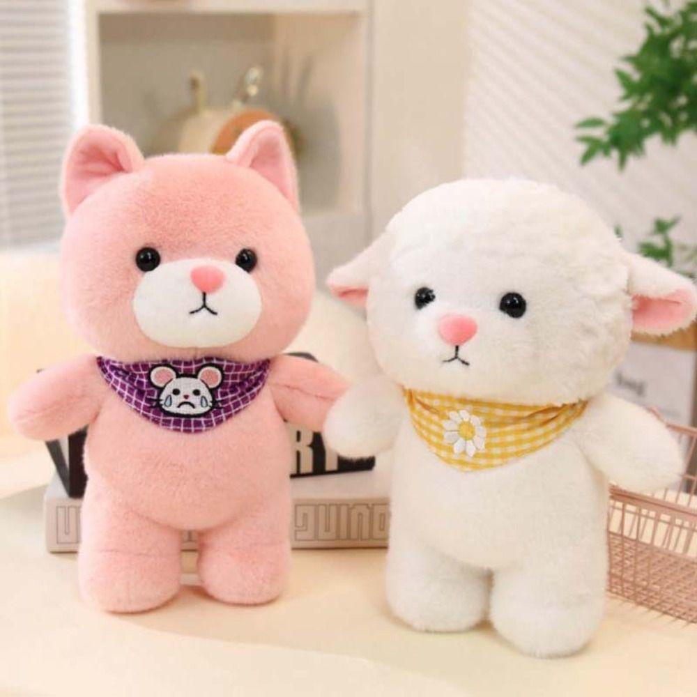 8 Styles Rabbit Plush Toys Little Animal Series Desktop Companion Bear Plush Doll Kids Companion