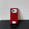 Красный тисненый кожаный чехол для телефона для iPhone 17 Pro Max, 16/15 Pro, Новый 13 - Женская версия