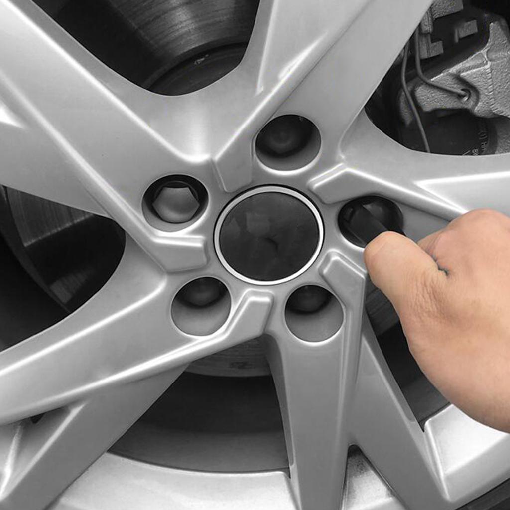 24x25 мм автомобильные гайки для колес, колпачки, аксессуары, автомобильные ступичные винты, защита от ржавчины, автомобильные болты, шпильки, крышка серого цвета для A4 A5 A6 A7 Q3 Q5 TT R8