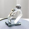 Creative Geometric Crystal Climbing Statuette Sculpture Character Ornaments Model House Villa B&B Hotel Light Luxury Accessories