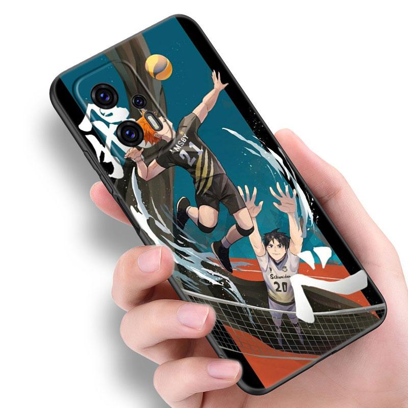 Чехол для телефона с аниме Kozume Kenma Haikyuu для Xiaomi POCO F2 F3 M2 M3 M4 X3 X4 Pro NFC F4 GT 5G F1 X2 C3 C31 C40 M5S, черный чехол из ТПУ