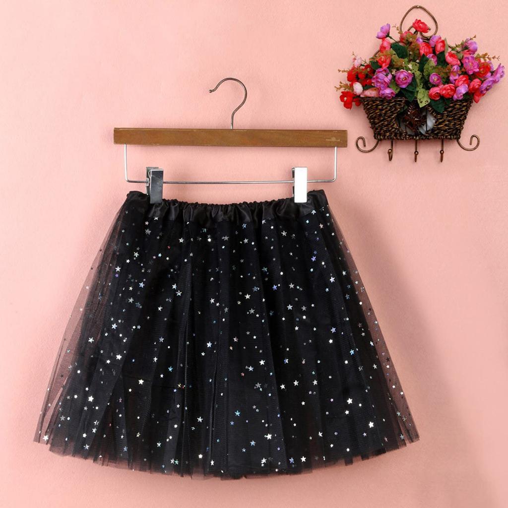 Women's Skirt Glitter Festival Outfit Party Dress Underskirt Dance Dress Prom Dress Evening Dress Ballet Skirt Cosplay Festive Skirt