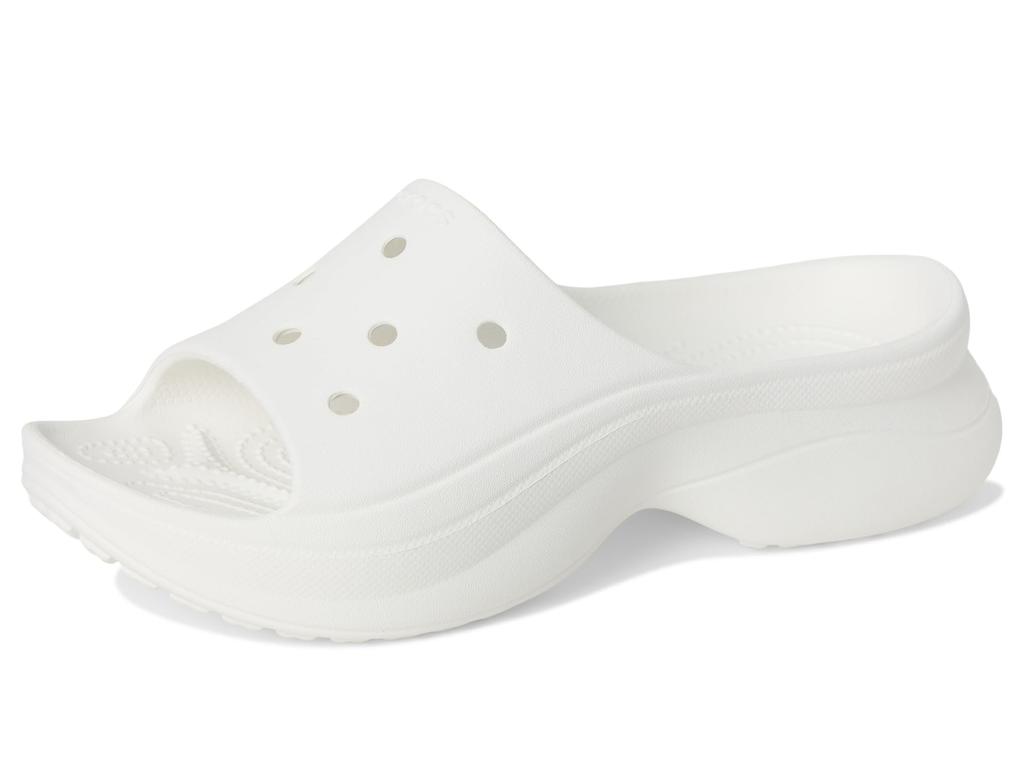 Слайды Crocs Bay 22 см, Белые,