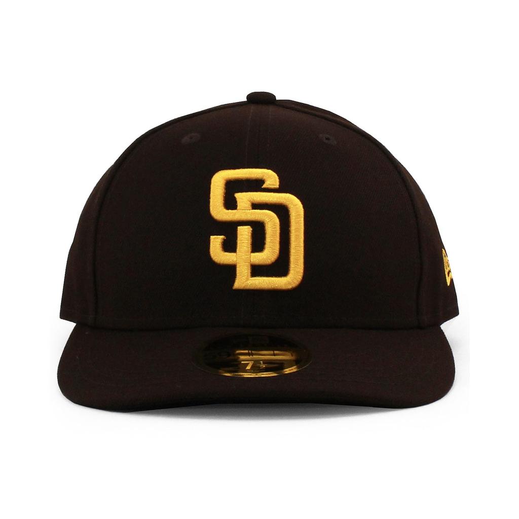 New Era 59FIFTY San Diego Padres MLB Authentic Game LC Fitted Cap LP SAN DIEGO PADRES Hat 5950 On-Field Low-Crown (Size 7-7/8 (approx. 62.5cm)) [Used]