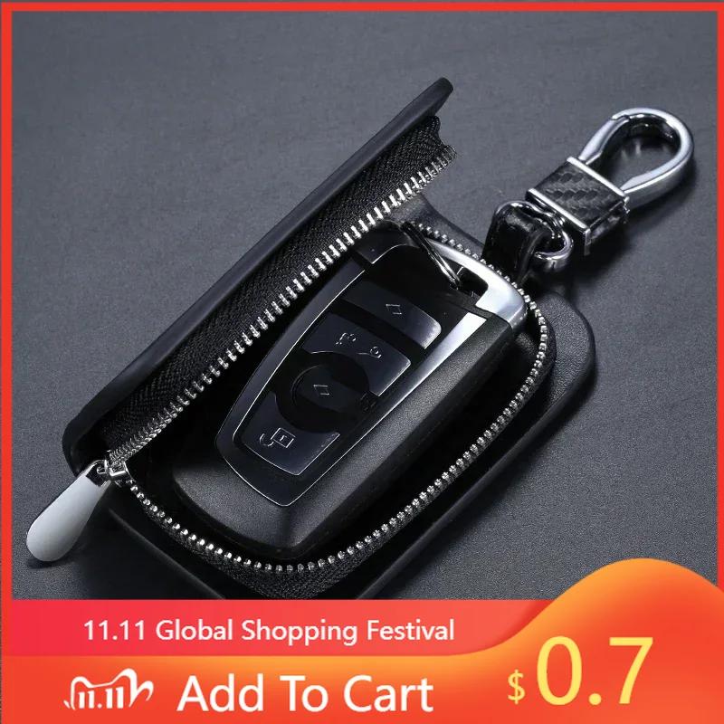 80% Hot Leather Car Key Cover Holder Keychain Case For Volkswagen Sharan Golf Passat Jetta Touareg Tiguan Polo Scirocco MK5 A