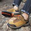 Suede Men Hiking Shoes Outdoor Trail Trekking Sneakers Men Non Slip Breathable Climbing Shoes Men Mountain Sports Shoes