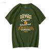 Built In The Sixties Original And Unrestored Funny Birthday T Shirt Size S 5XL vintage Washed Unisex Breathable Soft Stretched