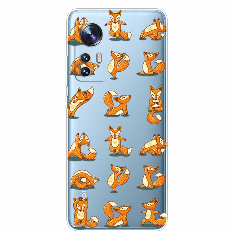 For Xiaomi 12T Case Clear Bumper Soft TPU Phone Cases for Xiaomi 12T Pro 5G Silicone Cover 6.67'' 12 T Transparent Slim Fundas