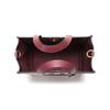 Coach Field 0 Vertical Jacquard Fabric With Leather Tote Bag Women tote Khaki Red 5868-B4RXM