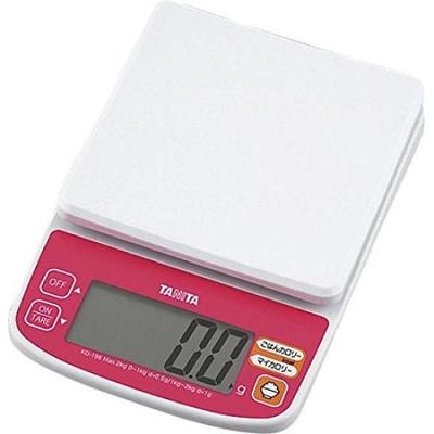 Цифровые кухонные весы EBM Tanita 2 кг KD-196 Розовые