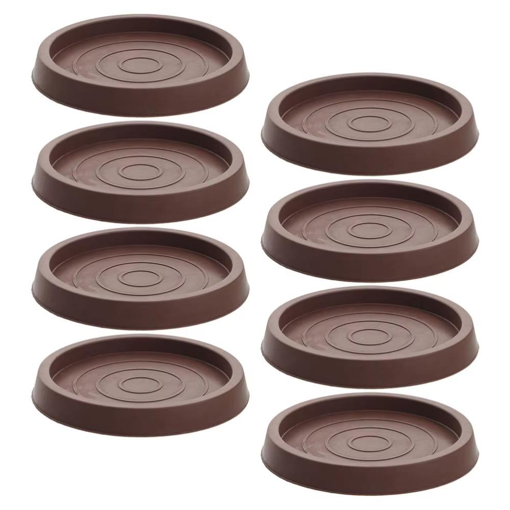 Round Rubber Anti Slip Caster Cup Anti-Skid Rubber Couch Stoppers Farmhouse Cabinets