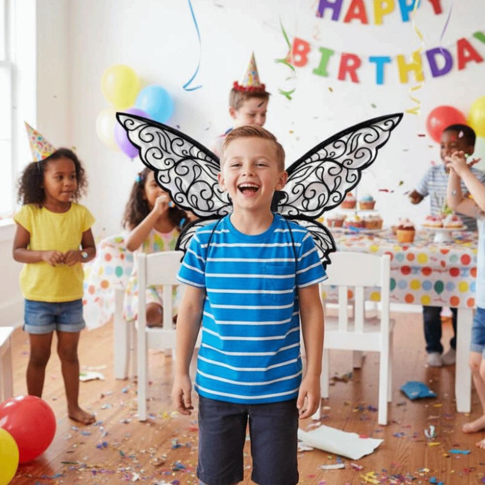 Sparkle Butterfly Fairy Wings Colorful Elf Wings Costume Fantasy Cosplay Wings  Party Favor