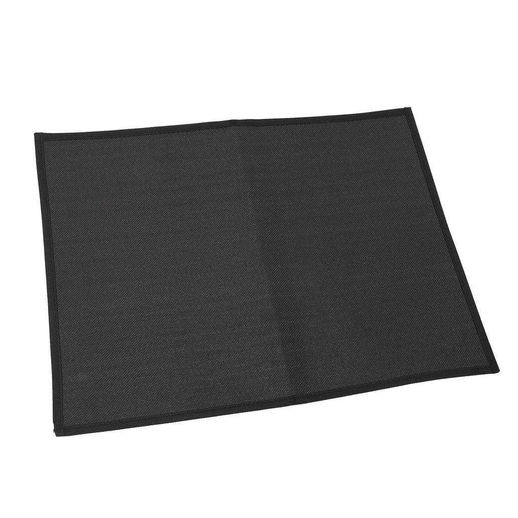 Огнеупорный коврик для гриля Ткань из стекловолокна Жаростойкий Складной Квадратный Коврик для костра для Патио Дворов