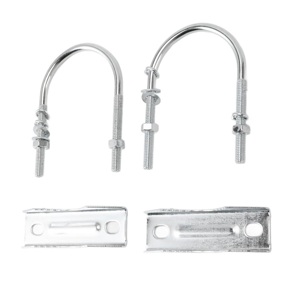 Easy Installation U Bolts Heavy Mast to Mast Mount Bracket Antenna Mast Clamp Kit  Network Bridge