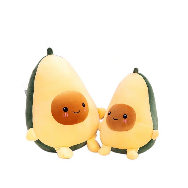 Новая плюшевая игрушка-подушка «Авокадо» для талии и пояса с офисным артефактом для сна, детский подарок