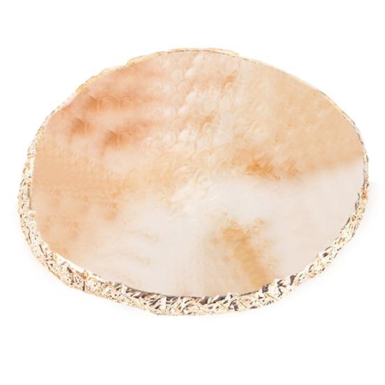 Yousheng Resin Nail Art Palette Safe Stylish Eco-friendly Portable Nail Mixing Tray for Easy Gel Color Display