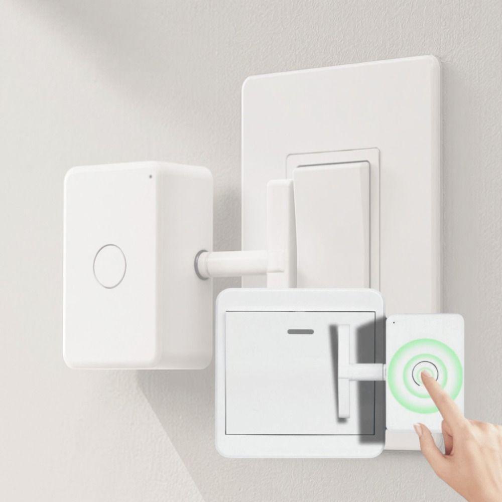 Convenient Light Switch Button Wiring-Free Lazy Switch Actuator Automatic Button Switch  Lights
