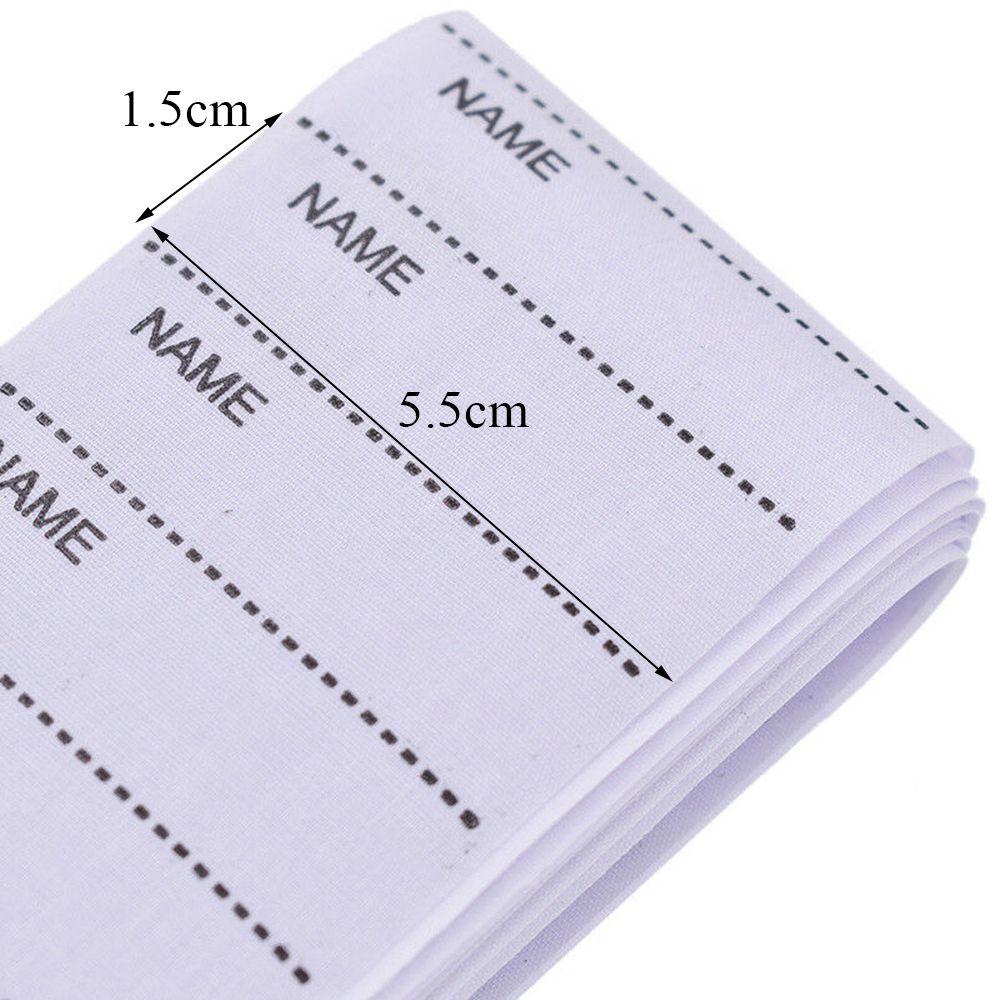 Аксессуары для одежды Тканый Набор моющихся маркеров Бирки для одежды Пришивные Именные бирки Тканевые бирки