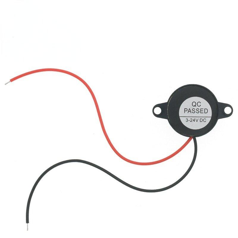 SFM-20B DC3-24V Durable 3-24V Piezo Electronic Buzzer Alarm 95DB Continuous Sound Beeper