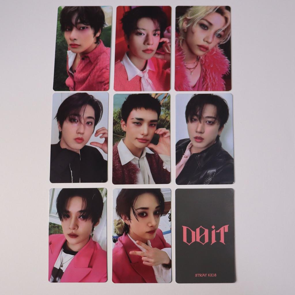 Фотокарты Straykids Doit Хёнджин Бан Чан Хан Специальный бонус Pop-Up Карты, достойные коллекционера айдолов Для коллекционеров и в качестве подарка