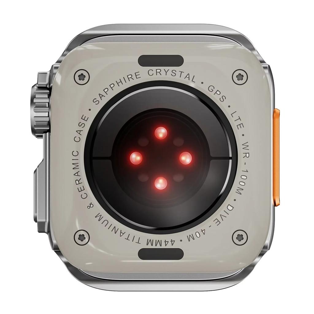 Aluminum Alloy Rugged Case for Apple Watch 9 8 7 45mm Metal Protector Bumper Cover Iwatch Series 6 5 4 Se 44mm Upgrade To Ultra