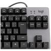 Logitech K835GPR Wired Mechanical Keyboard Red Axis Linear Tenkeyless Compact Graphite Windows Surface K835