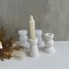 DIY Handmade Mold Candle Holder Silicone Mold Candlestick Bracket Gypsum Mold