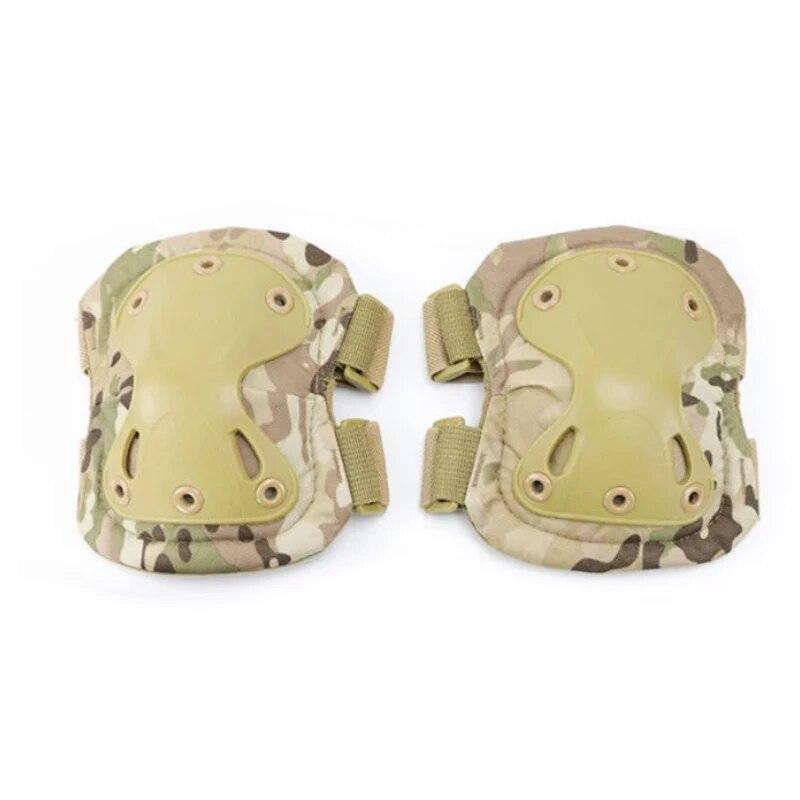 Тактическое защитное снаряжение для улицы, набор из 4 наколенников, налокотники для езды на велосипеде, альпинизма и пешего туризма, защита от спорта