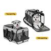 Portable Cat Carrier Bag Breathable Mesh Anti-Lost Pocket Smooth Zipper Pet Out Pouch for Puppy Travel