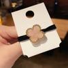 Fashion Headwear Simple Hair Rope Temperament Hair Ring Female Hair Accessories Clover Vintage Korean Head Rope  Accessories