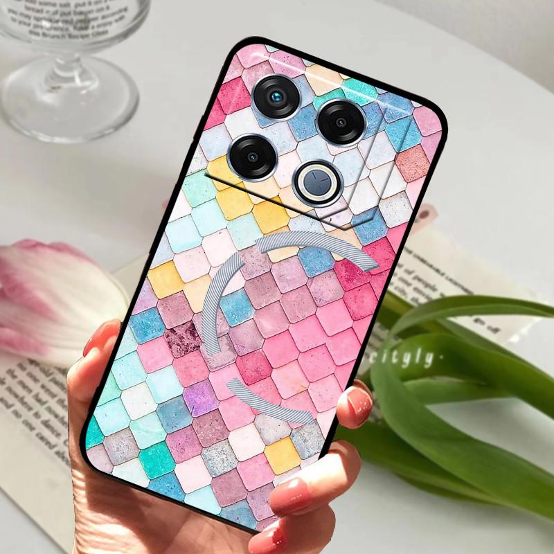 Чехол для Infinix GT 20 Pro животное Силикон Мягкий ТПУ Задние крышки Для Infinix GT 20 Pro Чехол X6871 GT20Pro Защитный Мультяшный Funda