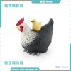 Simulation Hen Fighting Hen Hen Back Chick Canada Goose Farm Poultry Chicken Duck Goose Animal Model Ornament Export