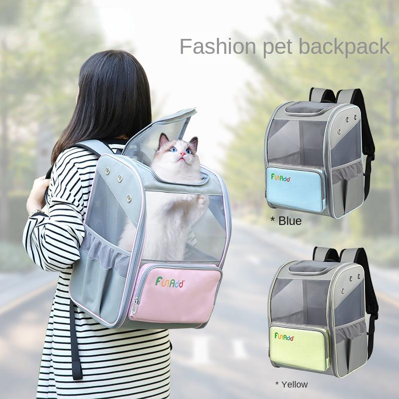 Pet Bag Travel Breathable Pet Bag Dog Backpack Teddy Outdoor Portable Dog Bag Cat Bag