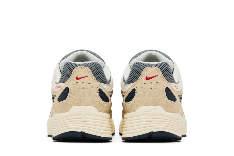 Мужские кроссовки Nike P-6000 Independence Day Светло-хаки/Бледно-слоновая кость/Грозовой синий/Прохладный серый/Университетский красный