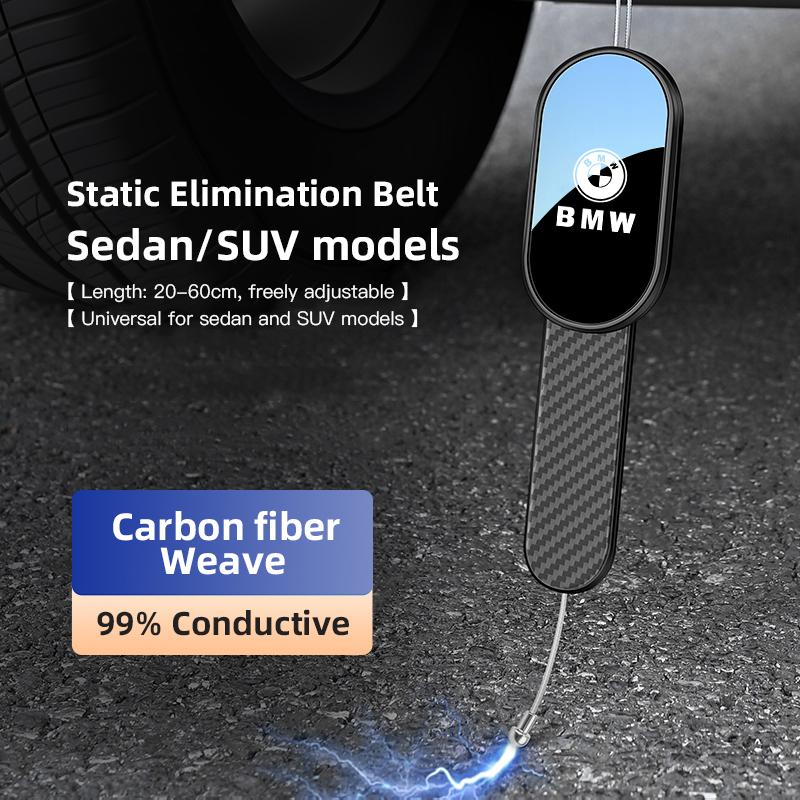 NAZF2 Keychain Car Anti-static Strap Earth Ground Wire Belt Auto Electrostatic Strip For BMW E46 E90 E60 F30 F10 E39 E36 G30 E70 E30