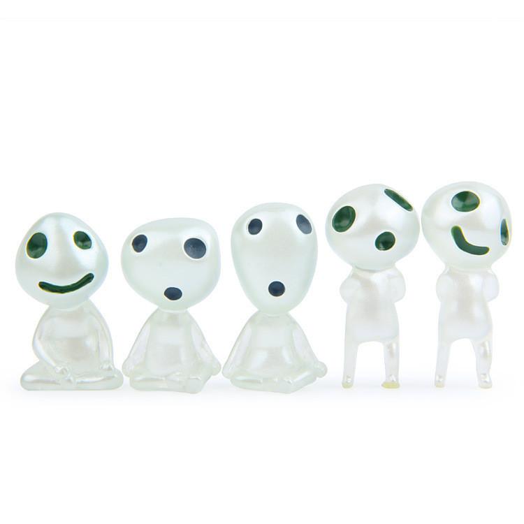 Cute Cartoon Sitting Posture Standing Elf With Night Light Function Mini Modelfor Office Desk And Collection Use