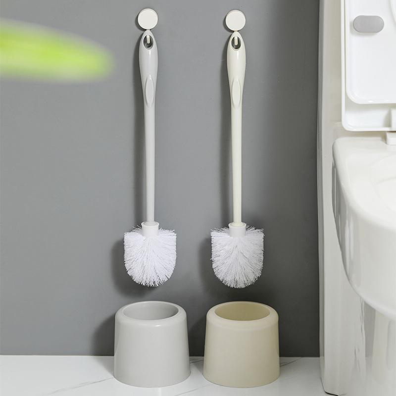 Household Long Handle Soft Bristles No Dead Ends Toilet Brush