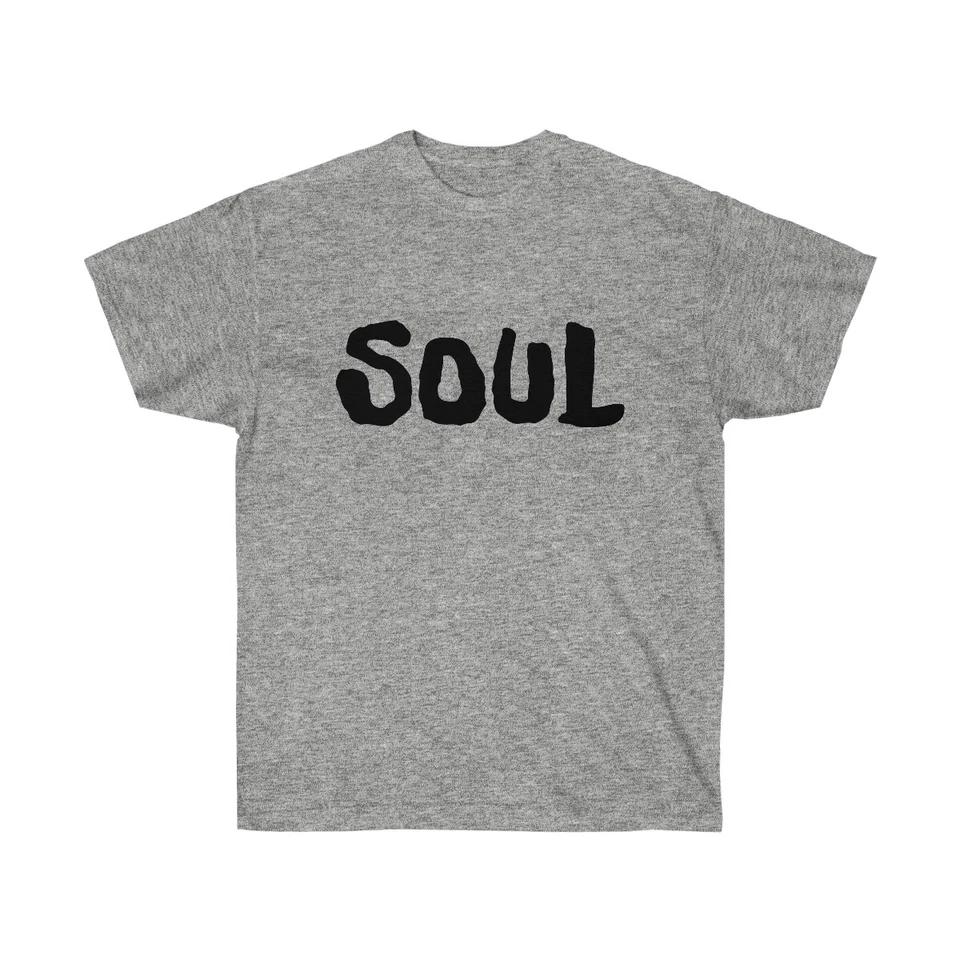 Унисекс футболка из ультрахлопка слоган soul футболка 3