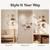 Clouds Stars Moons Wall Accents Photography Props Nursery Decoration  Reading Corner