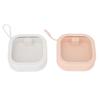 2pcs Hair Tie Organizer Box Multifunctional Transparent Top Hair Accessory Box for Small Items