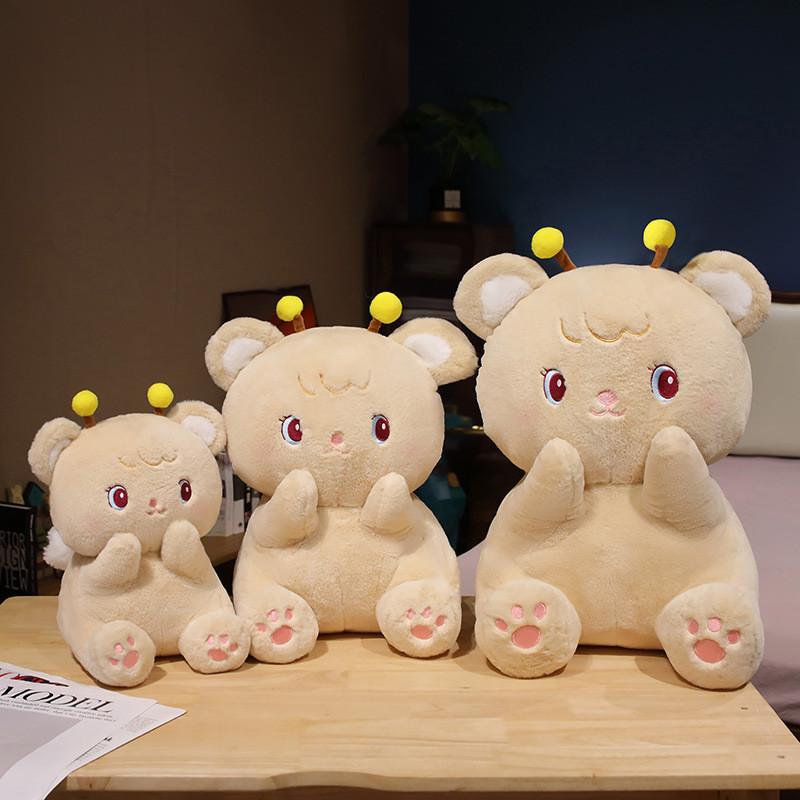 Очаровательный плюшевый медведь-пчела Мягкая игрушка Милый Мягкая игрушка Идеальный подарок на день рождения для девушки