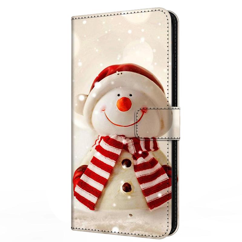 Wallet For Oneplus Ace 6 Flip Stand Book Phone Cover Magnetic Leather Case Cartoon Anime Merry Christmas Capa Oneplus Ace6 5G