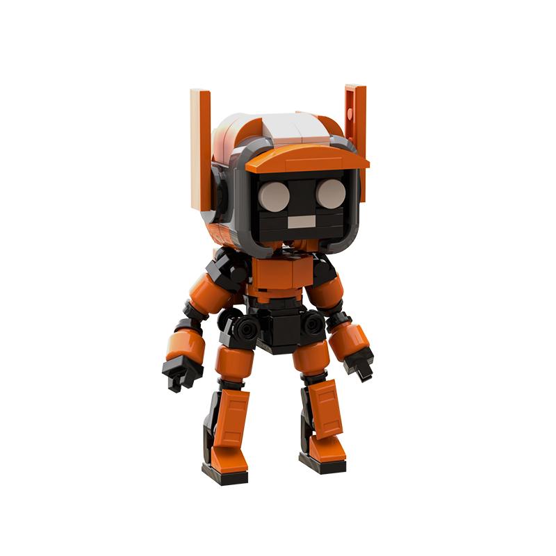 MOC Игровые Фигурки из Фильмов Робот Бендер Травоядное K-VRC Клиппи Раскрывающий Возраст Мир Строительные Блоки Игрушки для Детей Подарки Детям
