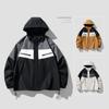 Autumn Trendy Loose and Handsome Casual Jacket Men's Waterproof Top Spring and Autumn Men's Hooded Coat