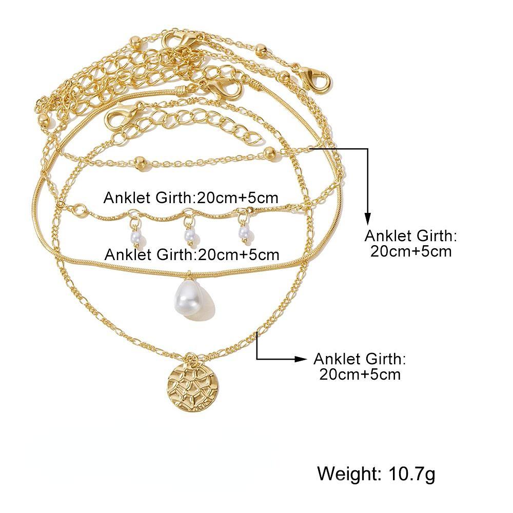 Модный браслет изысканного дизайна, винтажный модный кулон, женский браслет в богемном стиле, ювелирные изделия для ног, подарок