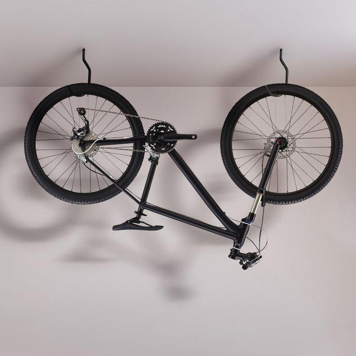 Crochets de plafond - Maclean MC-485 - Acier - Charge max 10kg - Noir