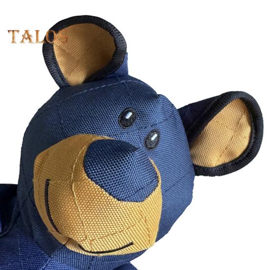 Небьющаяся игрушка для жевания медведя для агрессивных любителей жевать, небьющаяся мягкая игрушка-медведь, интерактивная пищащая игрушка для маленьких, средних и больших собак