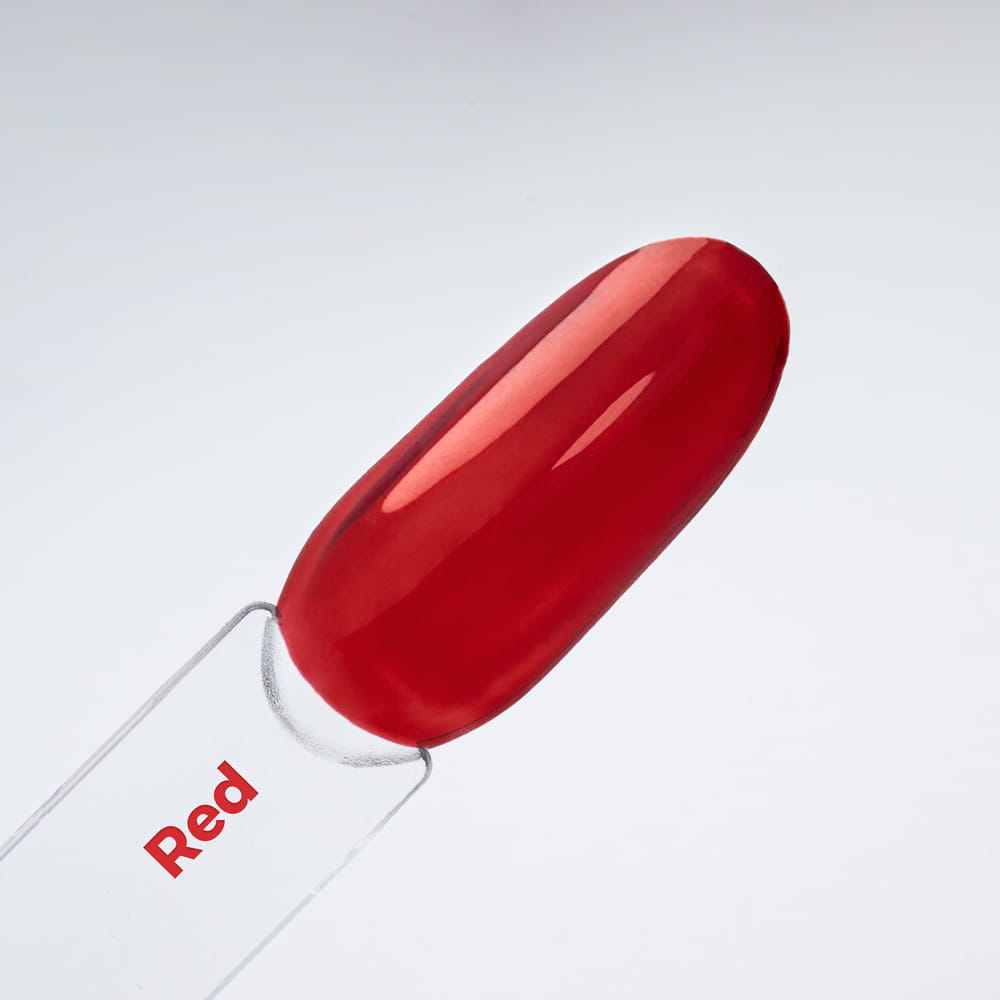 Kolorowy Top Bez Przemywania Top No Wipe Crystal Glass Molly Nails Red Hema/Di-Hema Free 10G