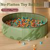 Foldable Indoor Pool Portable Ocean Ball Pool Fun Playpen  Kids Play